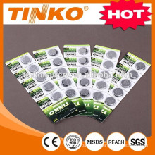 Lithium Manganese Button cell battery CR2032